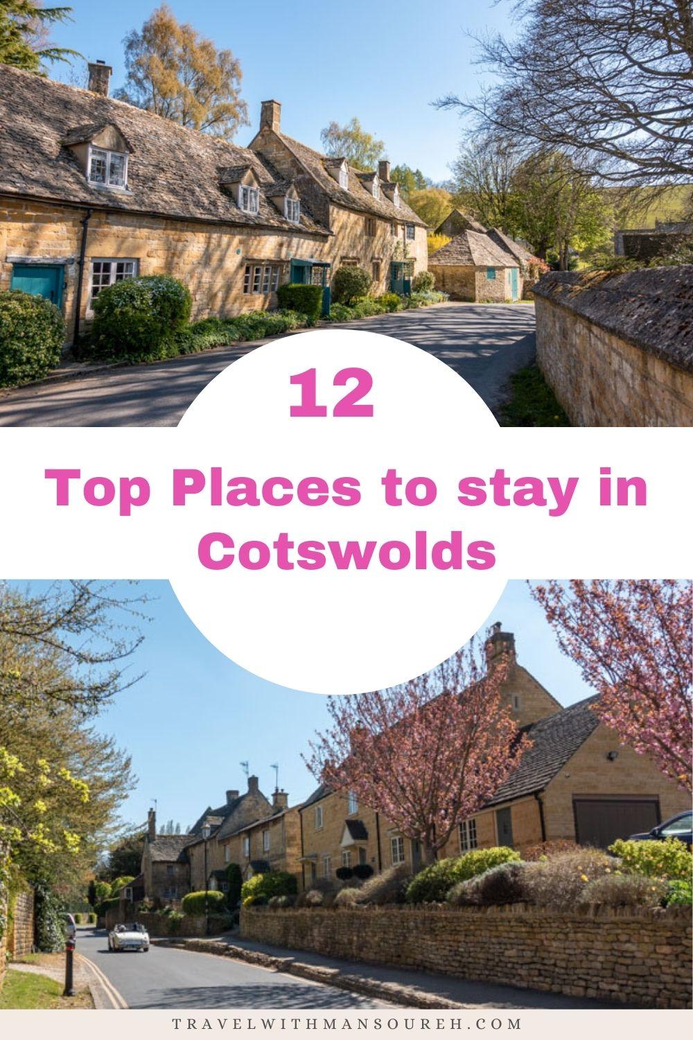 12 Unique and Unusual Places to Stay in the Cotswolds Blog Travel